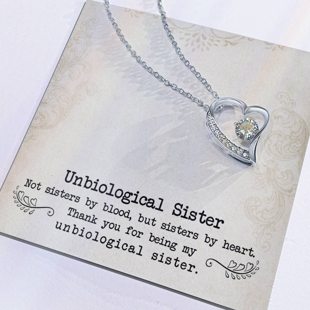 Unbiological Sister - Forever Love Necklace - Teedubb Xsclusive