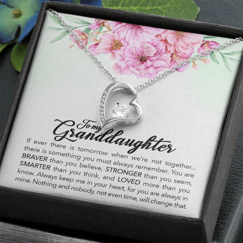 Brave Granddaughter - Forever Love Necklace - Teedubb Xsclusive