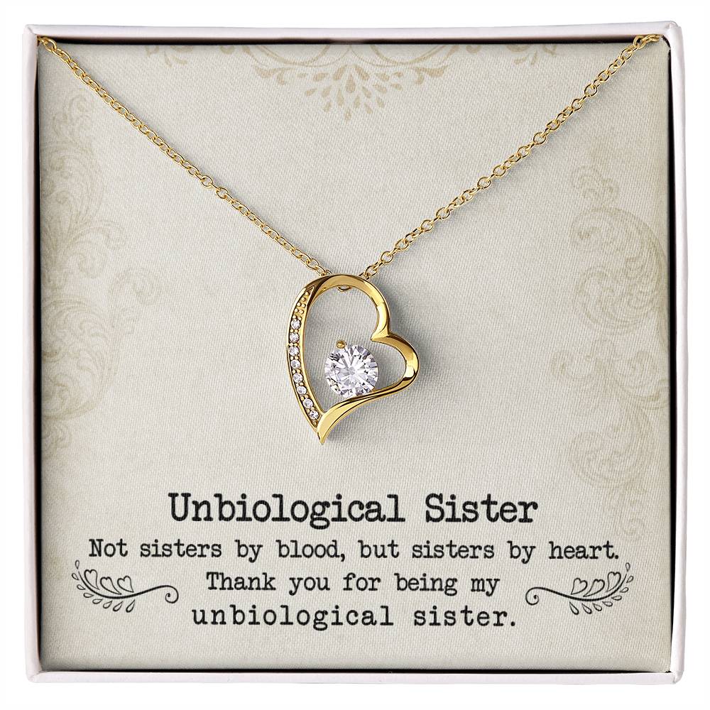Unbiological Sister - Forever Love Necklace - Teedubb Xsclusive