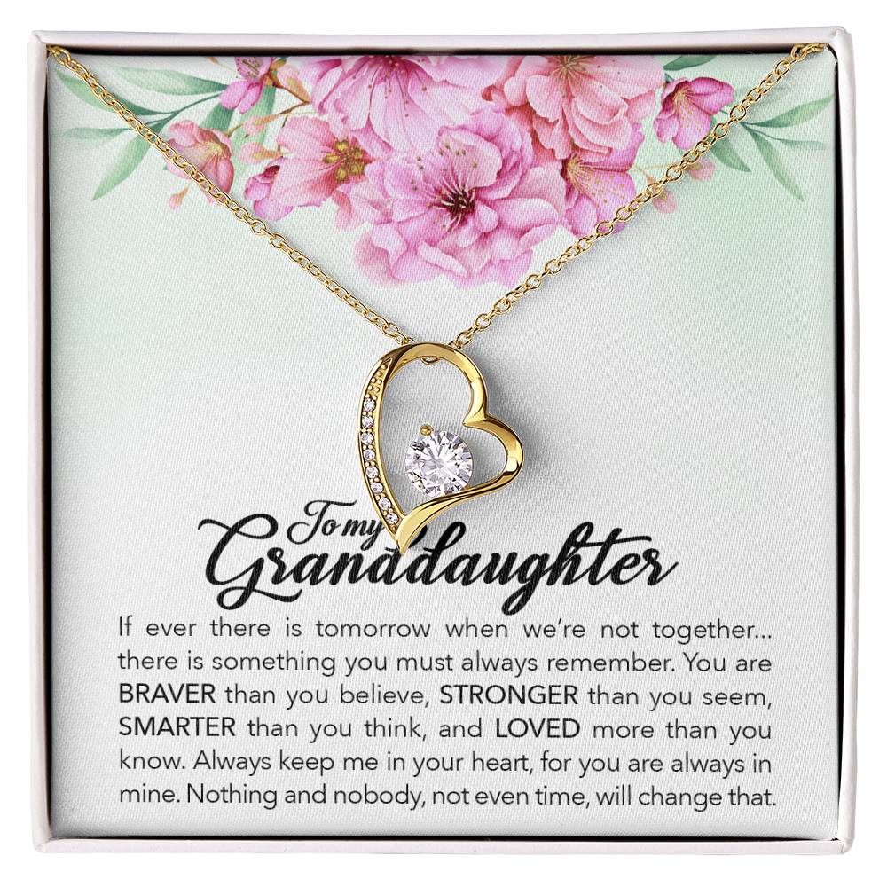Brave Granddaughter - Forever Love Necklace - Teedubb Xsclusive