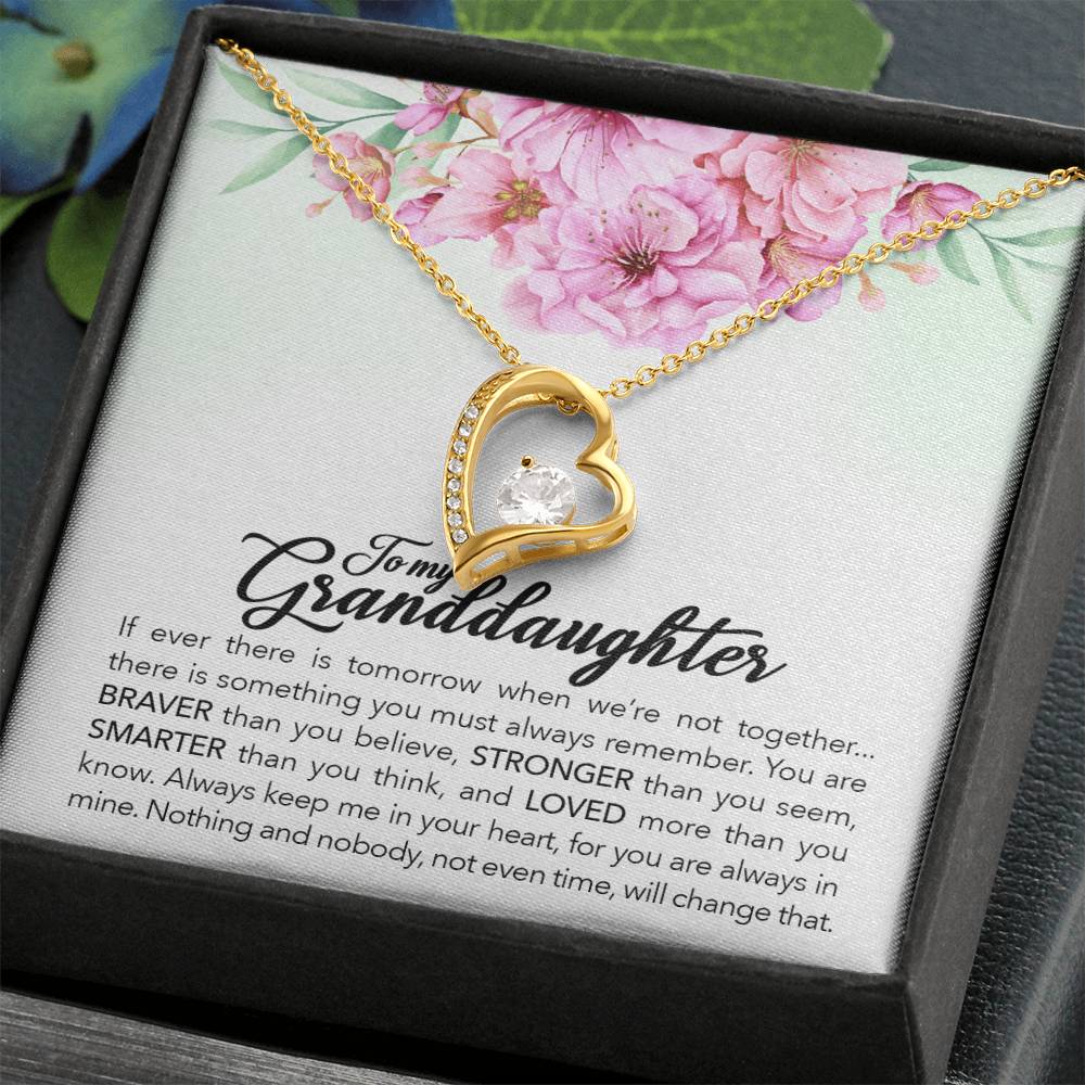 Brave Granddaughter - Forever Love Necklace - Teedubb Xsclusive