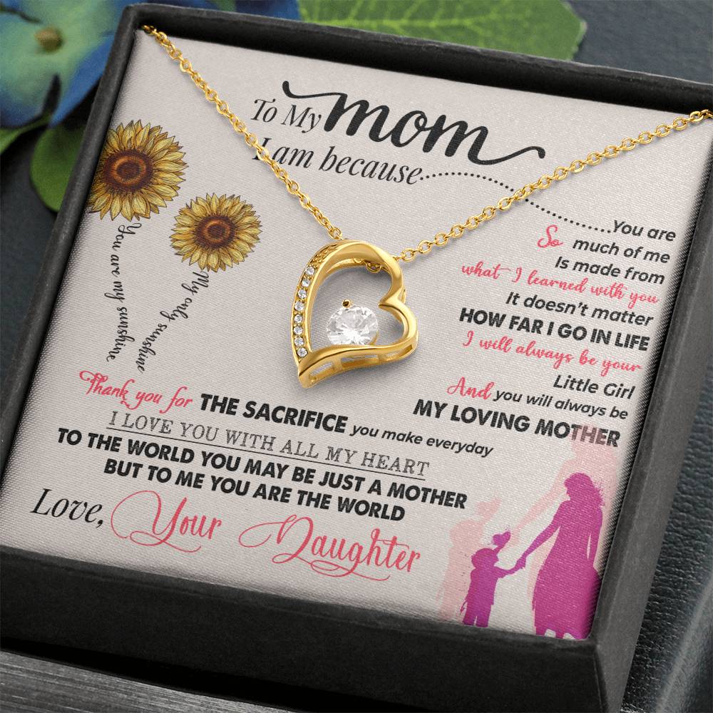 You Are My Sunshine - Forever Love Necklace - Teedubb Xsclusive