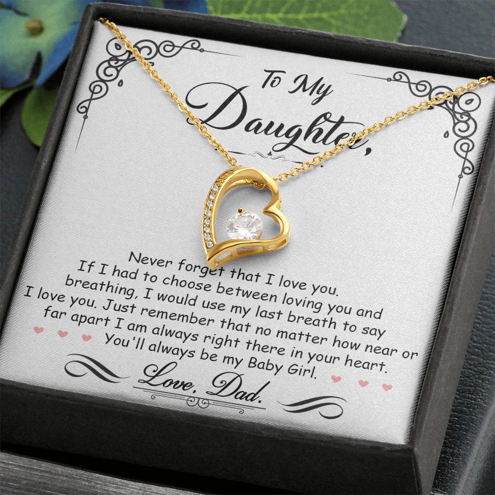 My Baby Girl - Forever Love Necklace - Teedubb Xsclusive
