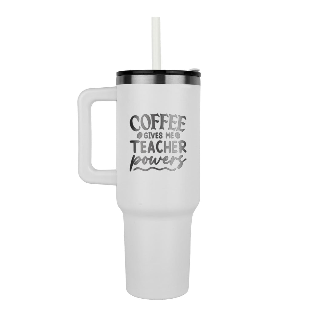 Coffee Gives Me Powers - Teachers Mug - Teedubb Xsclusive