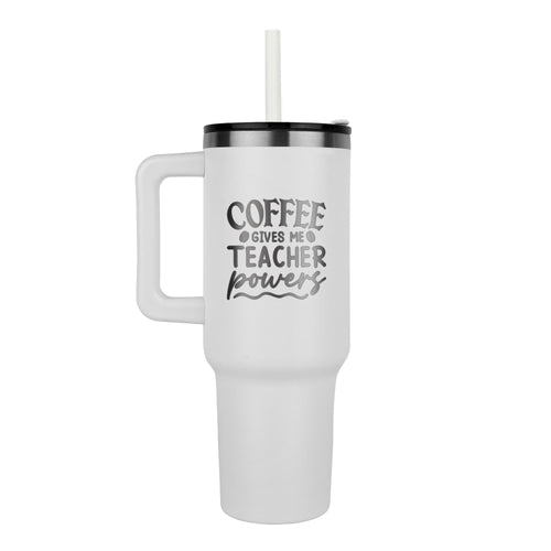 Coffee Gives Me Powers - Teachers Mug - Teedubb Xsclusive