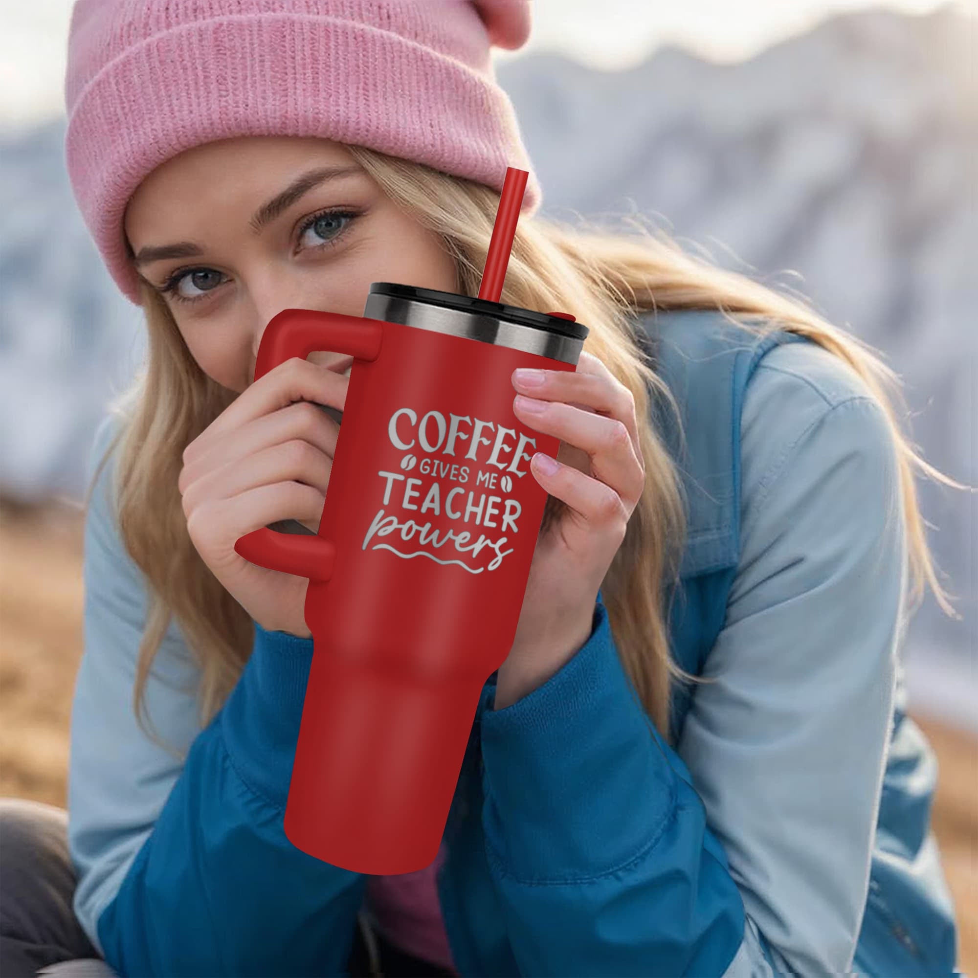 Coffee Gives Me Powers - Teachers Mug - Teedubb Xsclusive