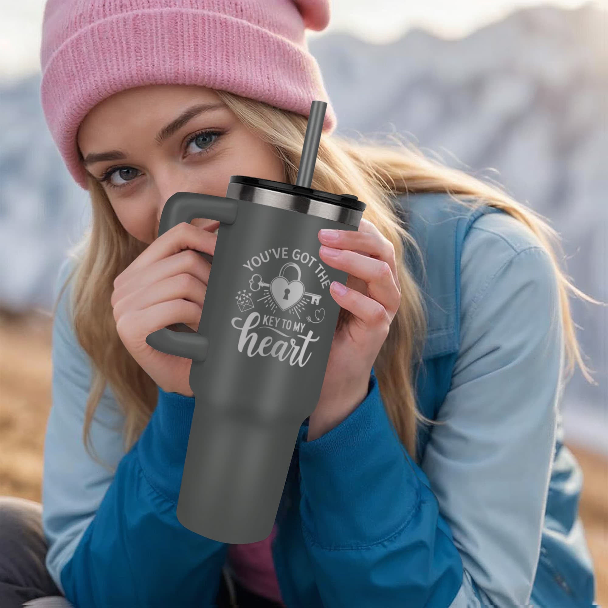 Key To My Heart - Tumbler - Teedubb Xsclusive