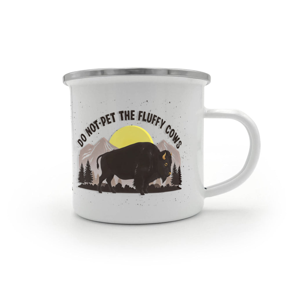 Fluffy Cows - Camping Mug - Teedubb Xsclusive