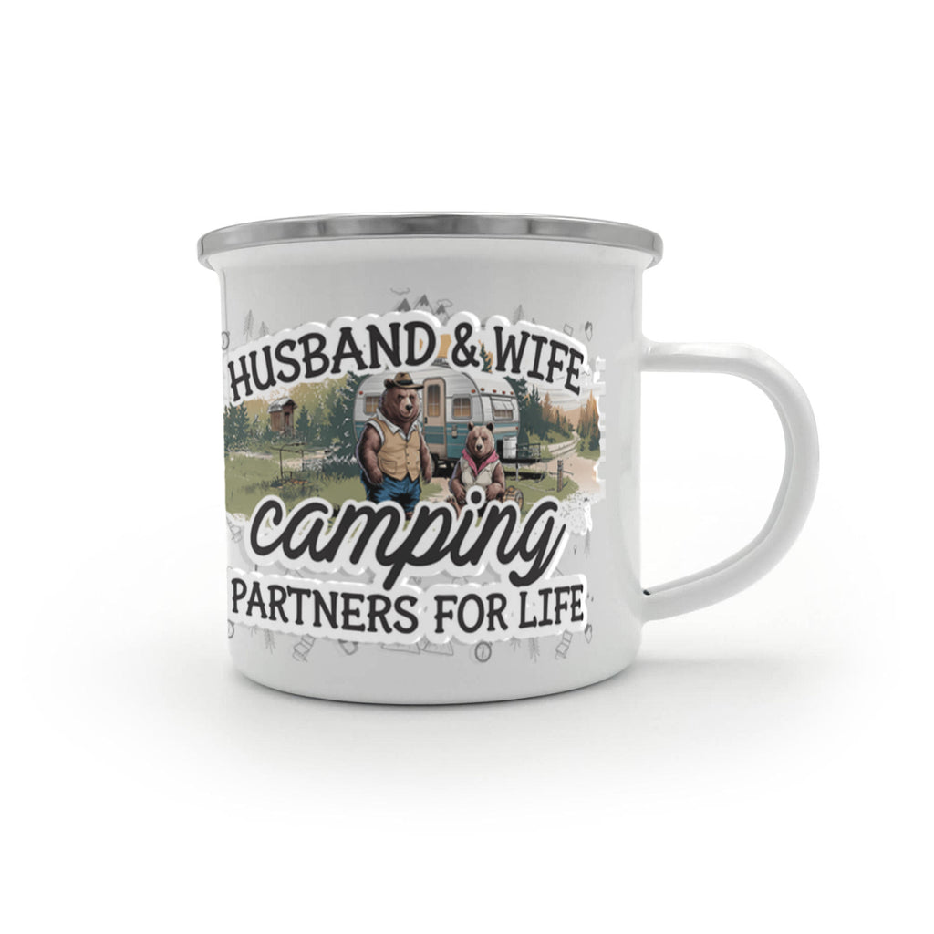 Camping Partners For Life - Camping Mug - Teedubb Xsclusive