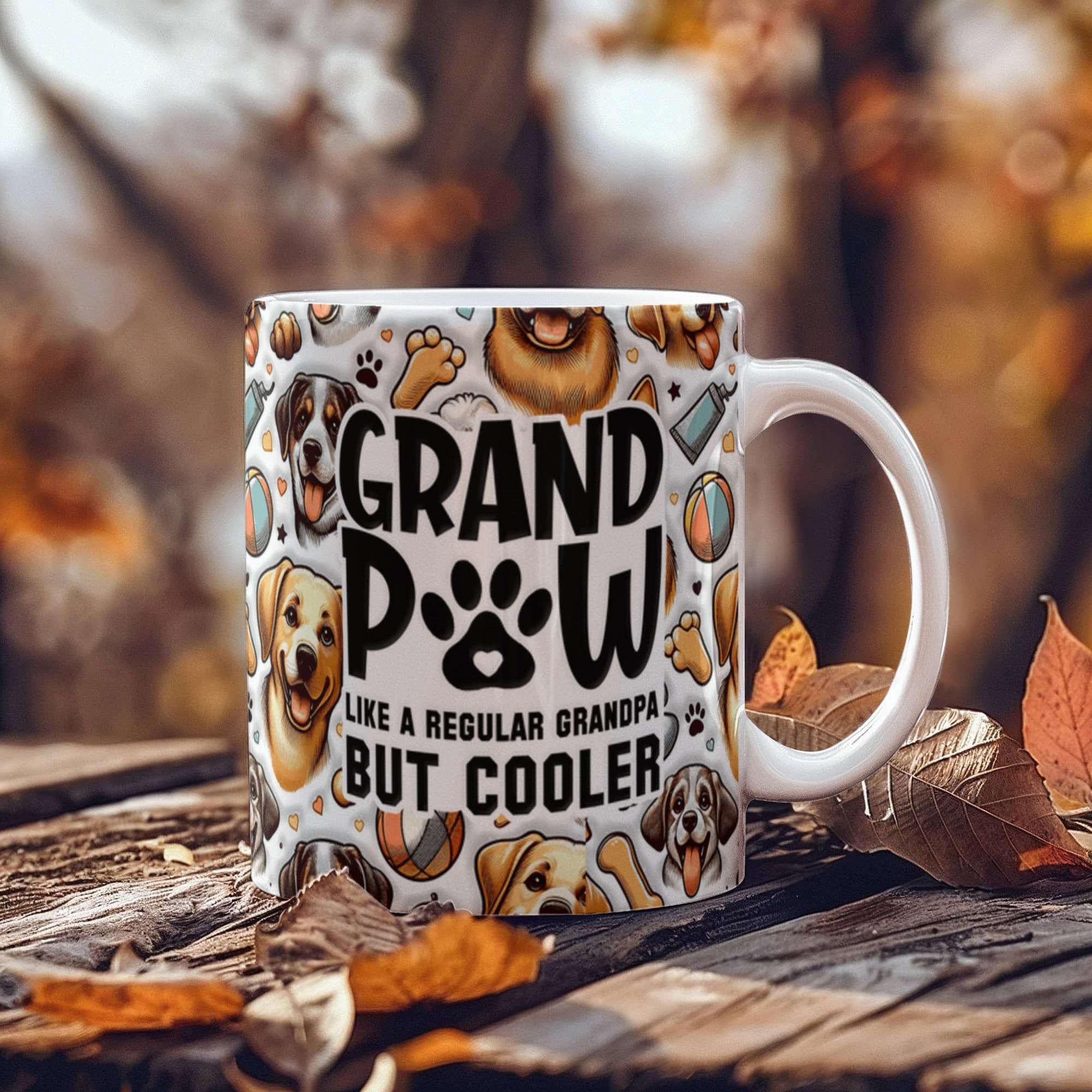 Grandpaw – Ceramic Mug - Teedubb Xsclusive