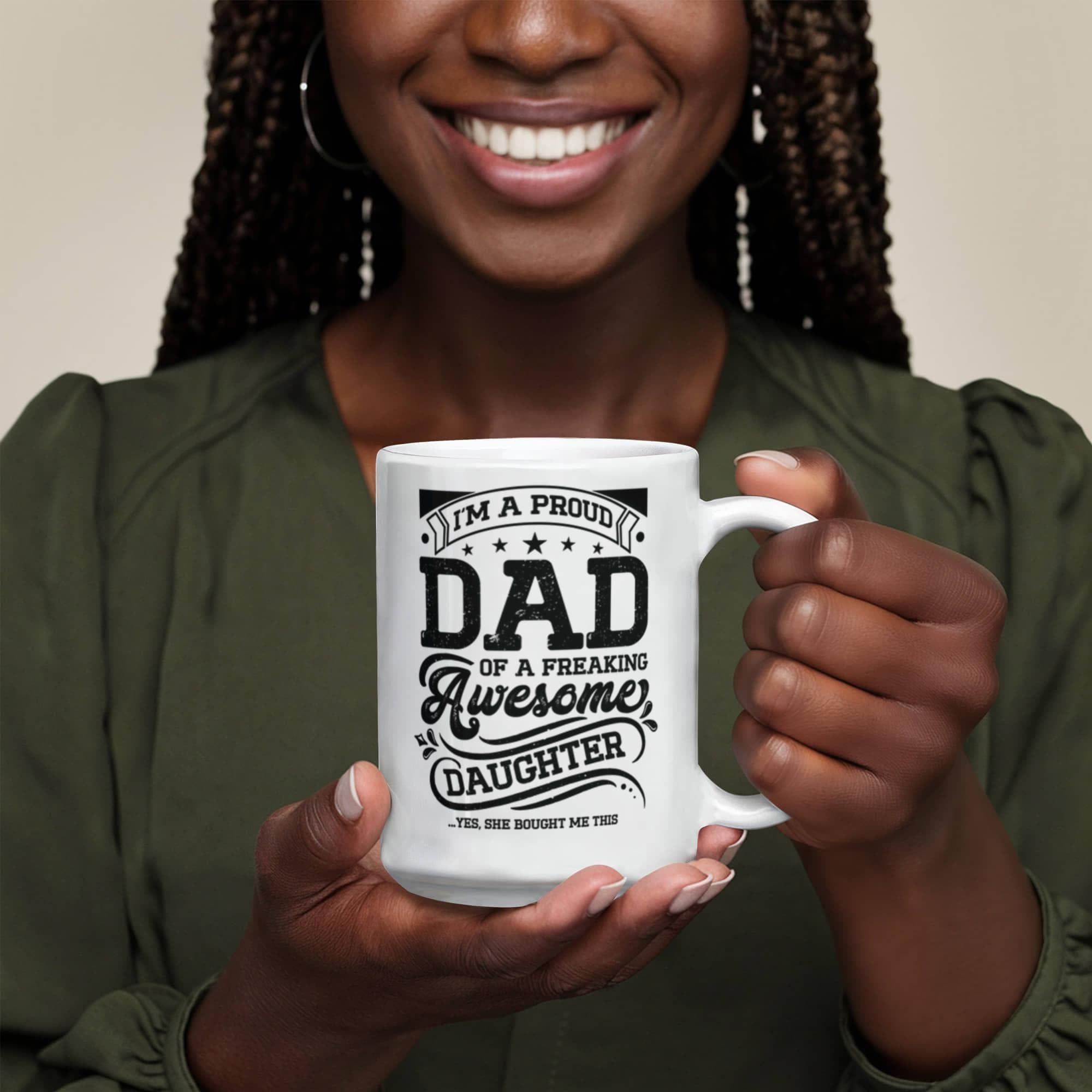 I'm a Proud Dad – Ceramic Mug - Teedubb Xsclusive