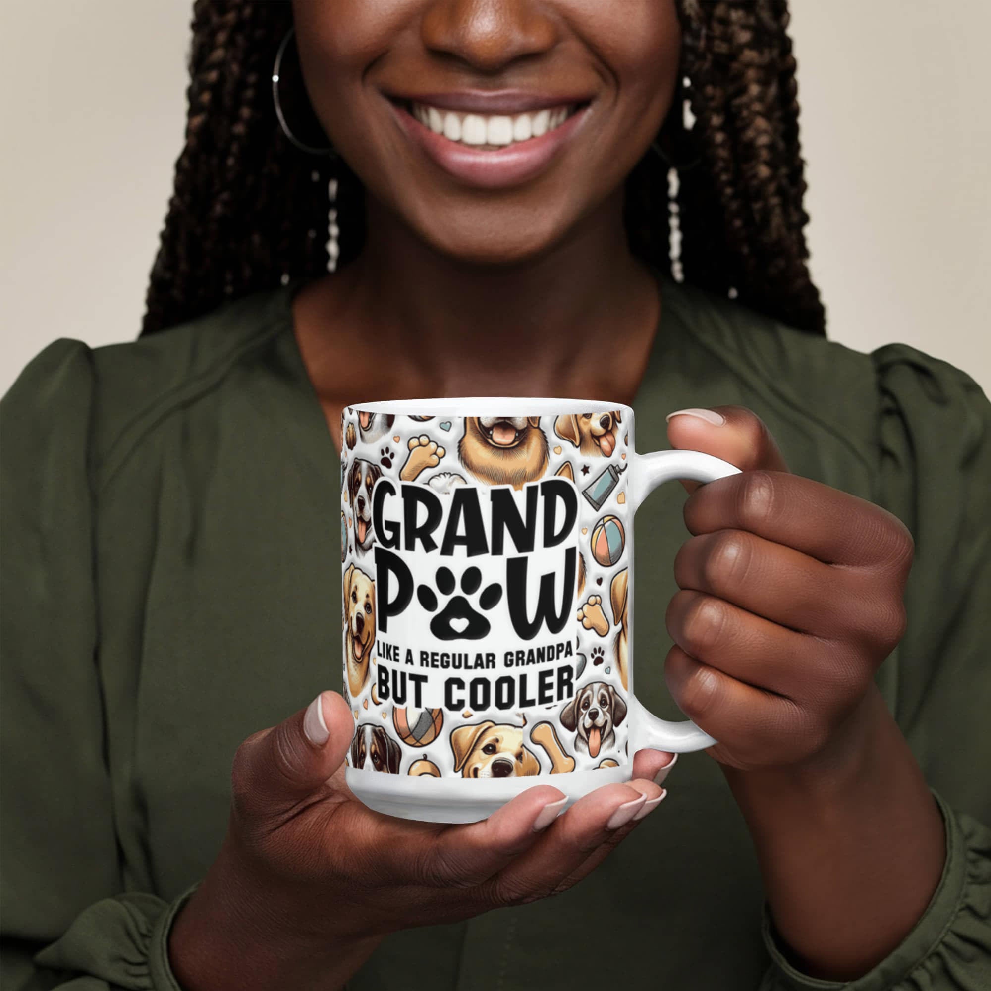 Grandpaw – Ceramic Mug - Teedubb Xsclusive