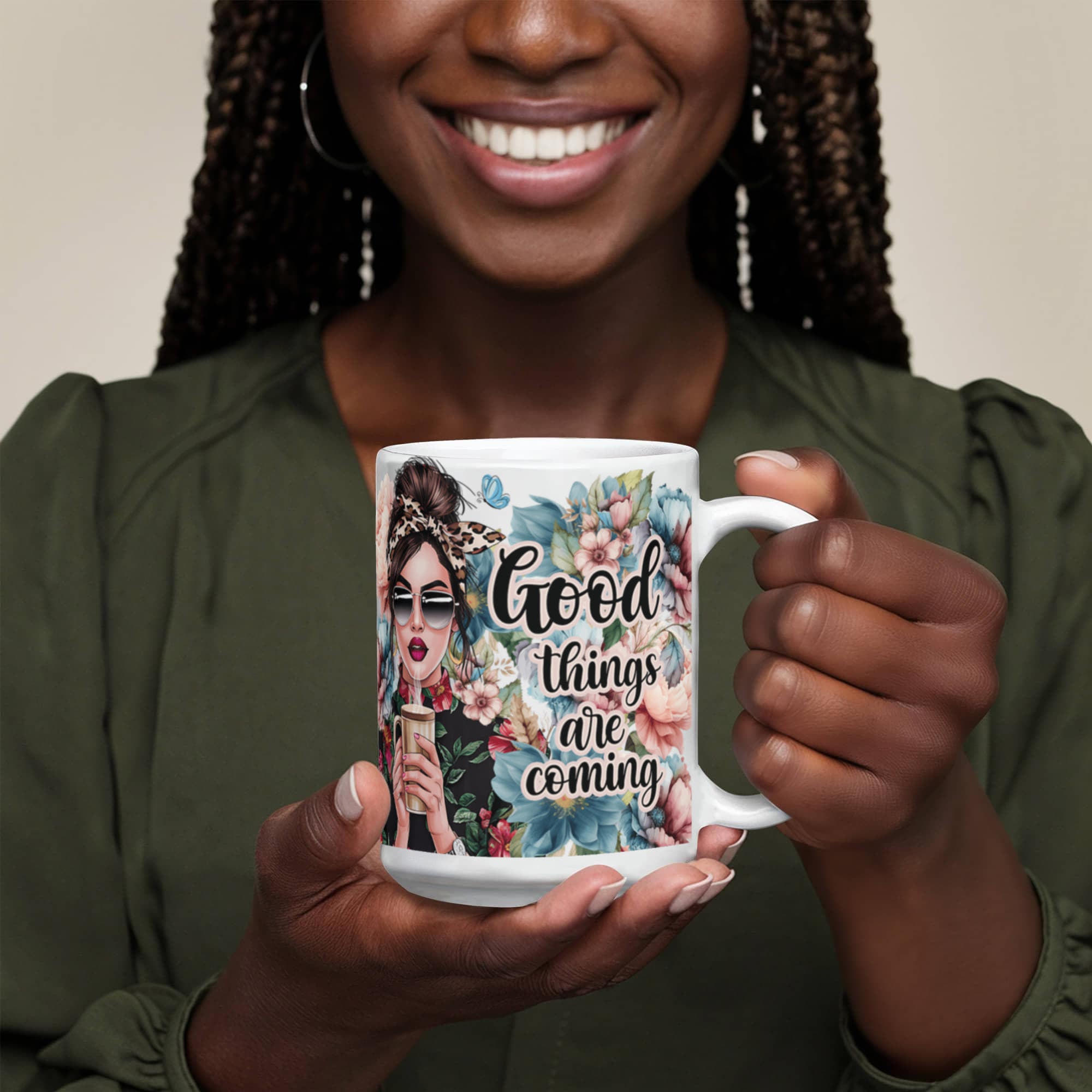 Good Things Are Coming – Ceramic Mug - Teedubb Xsclusive