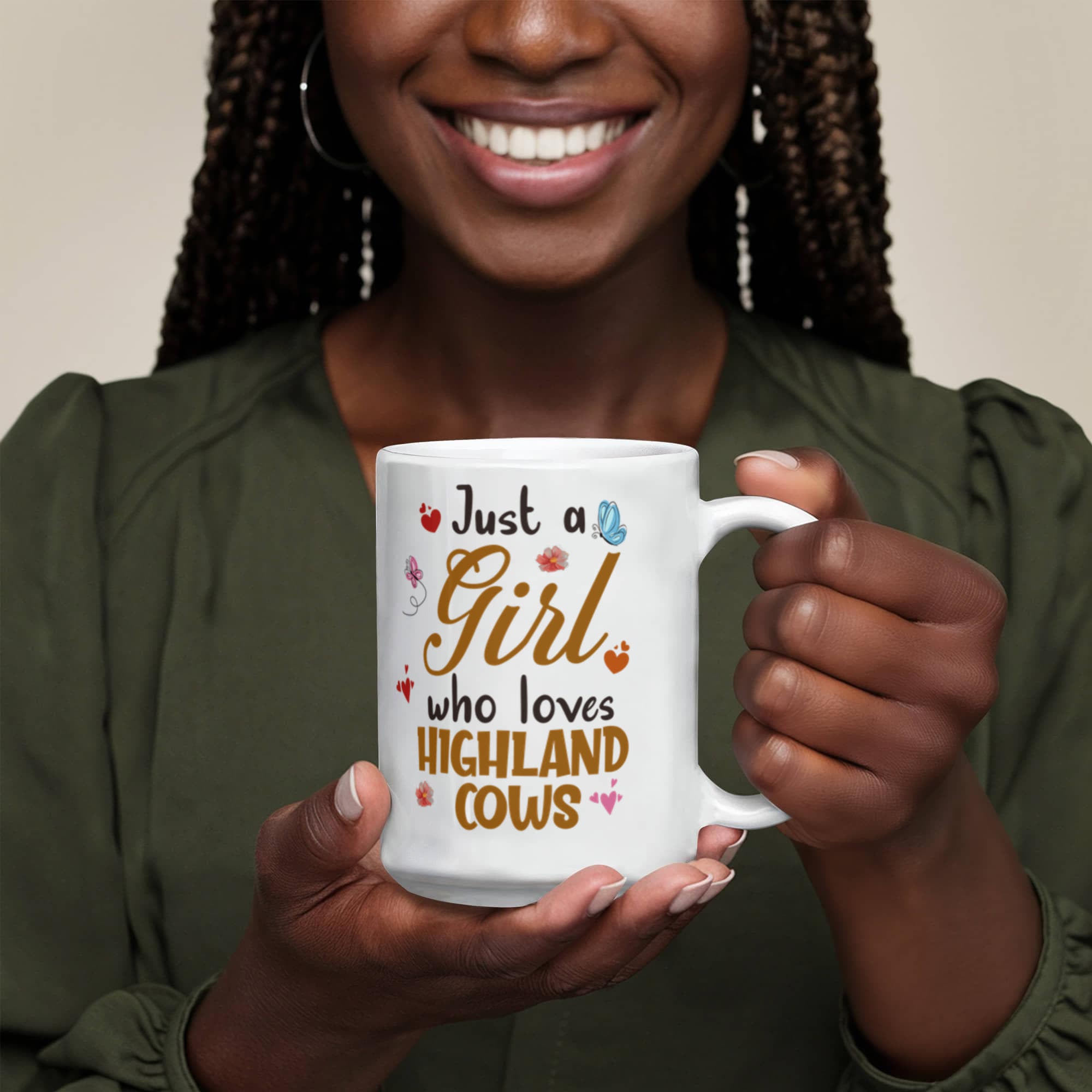 Just a Girl – Ceramic Mug - Teedubb Xsclusive