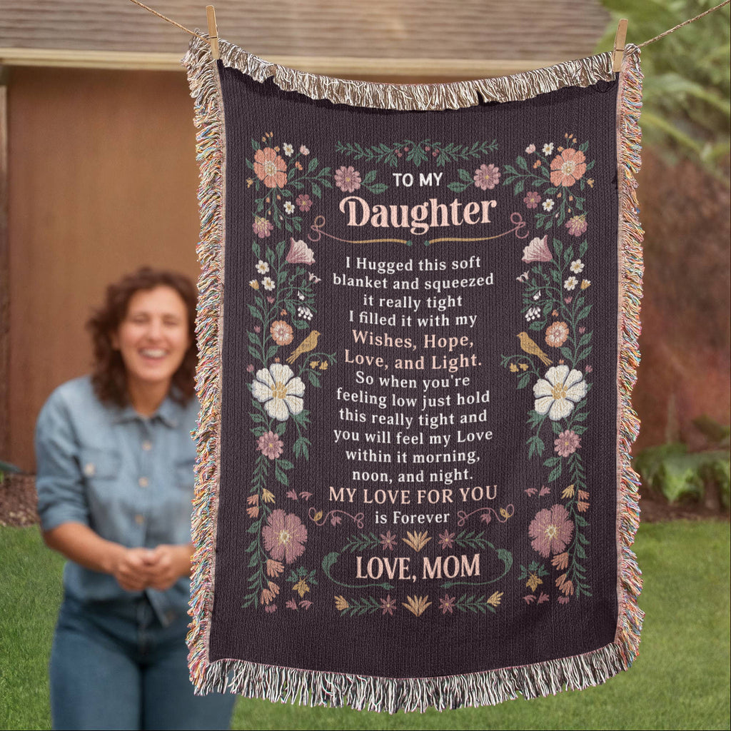 To My Daughter - Heirloom Blanket - Teedubb Xsclusive