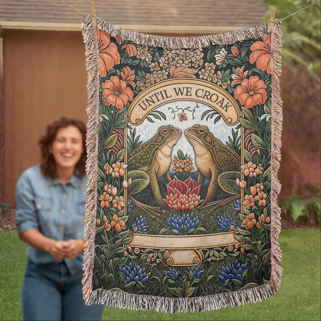 Til We Croak - Heirloom Blanket - Teedubb Xsclusive
