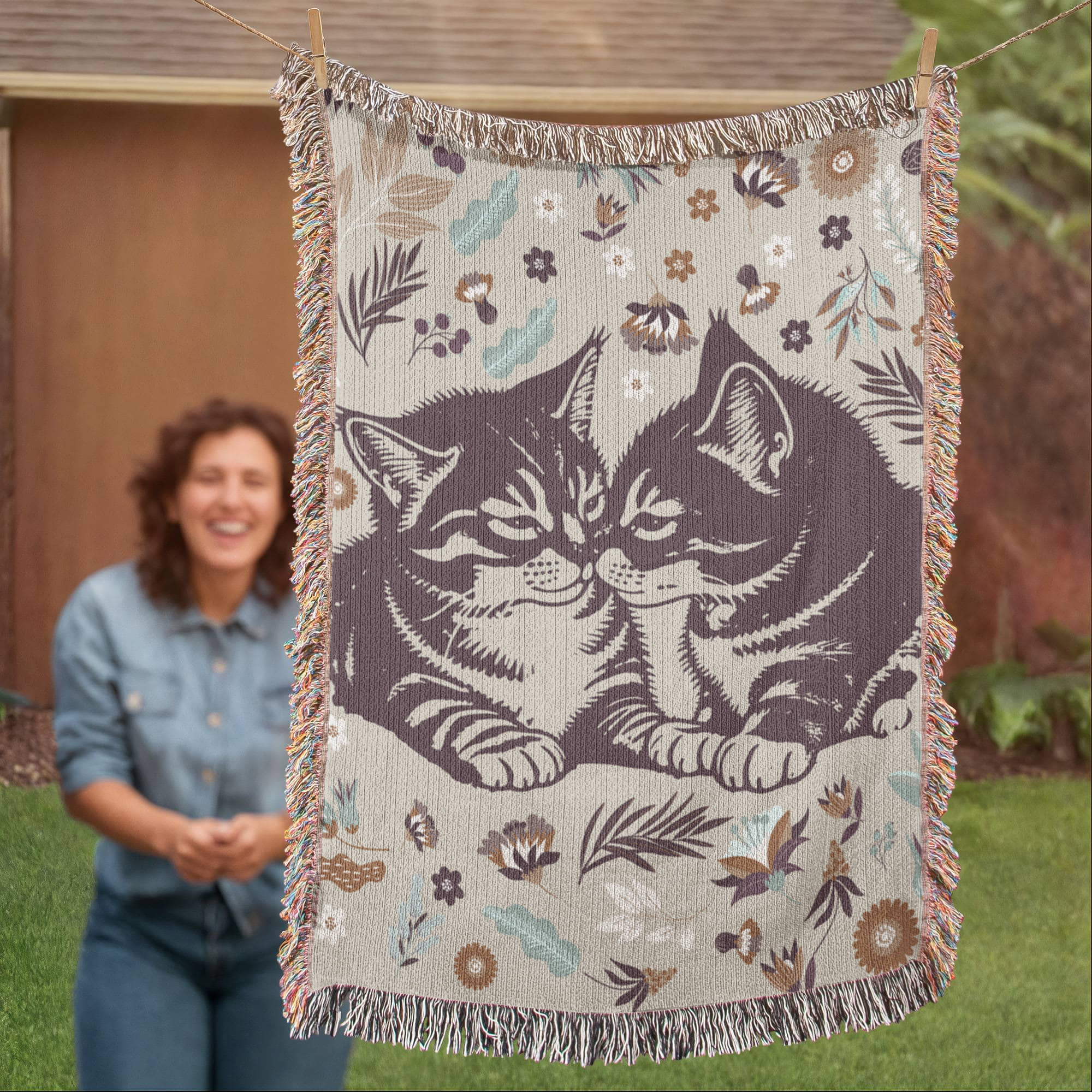 Cat Lovers - Heirloom Blanket - Teedubb Xsclusive