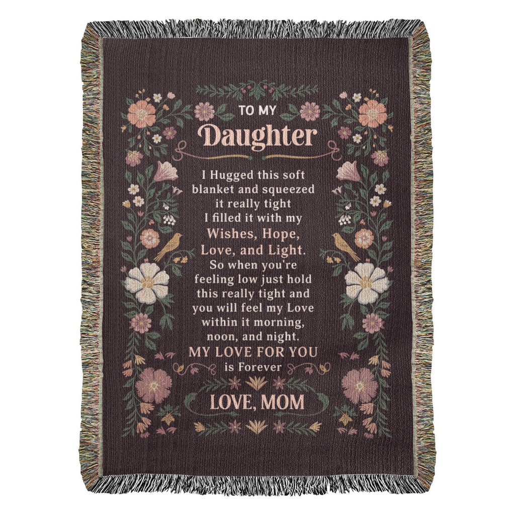 To My Daughter - Heirloom Blanket - Teedubb Xsclusive