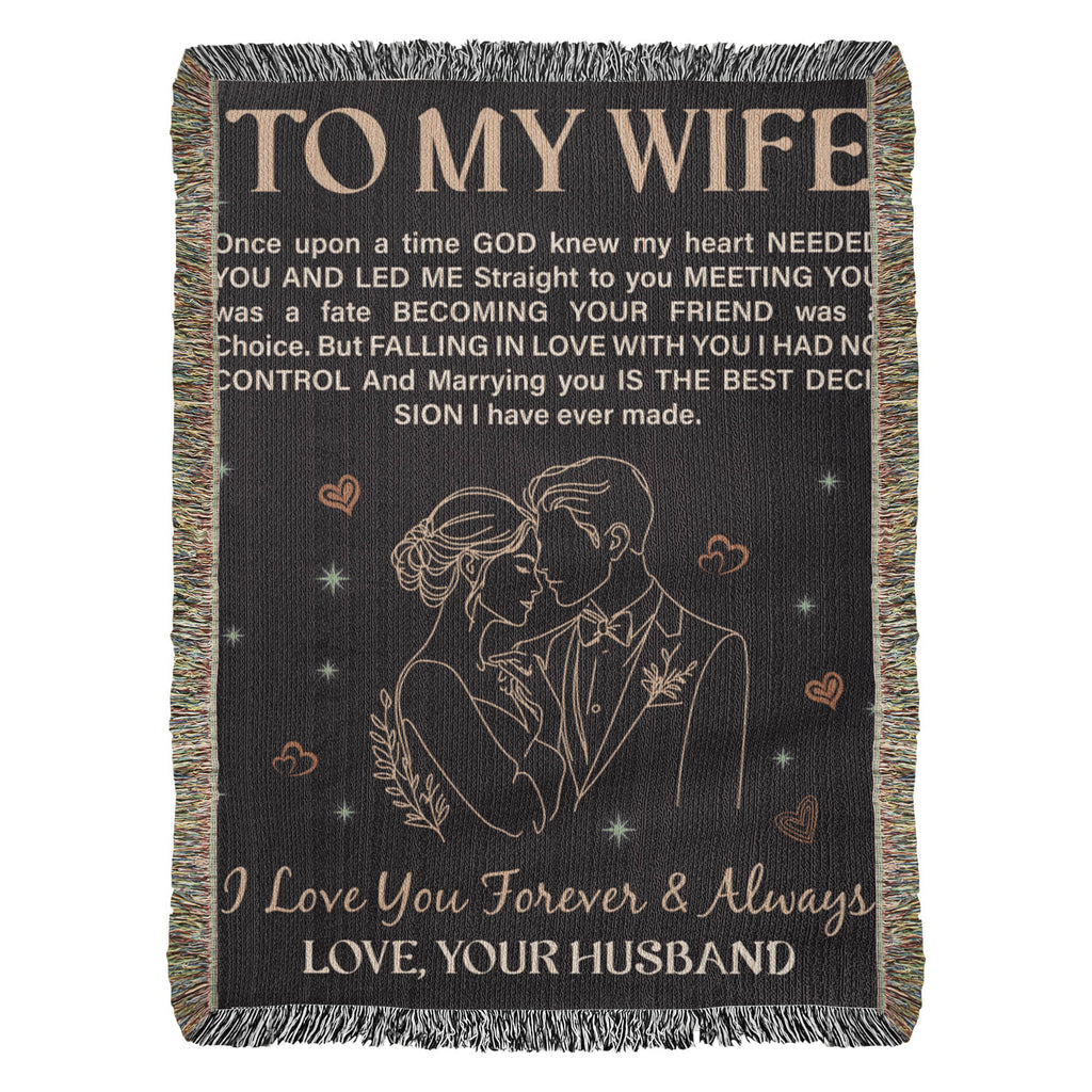 To My Wife - Heirloom Blanket - Teedubb Xsclusive