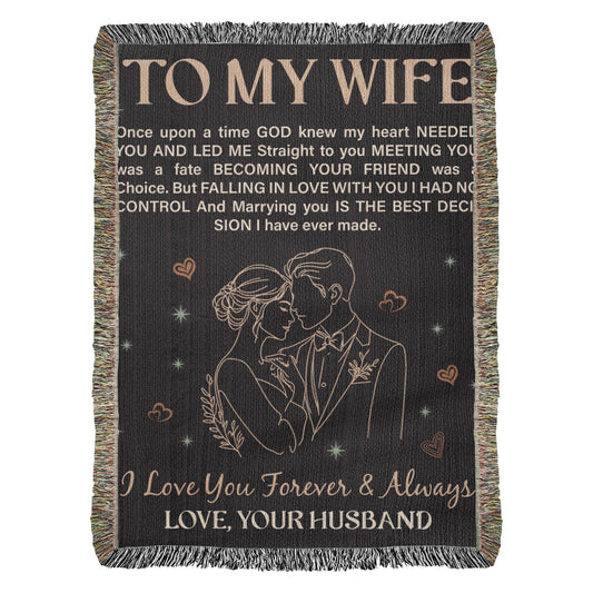 To My Wife - Heirloom Blanket - Teedubb Xsclusive