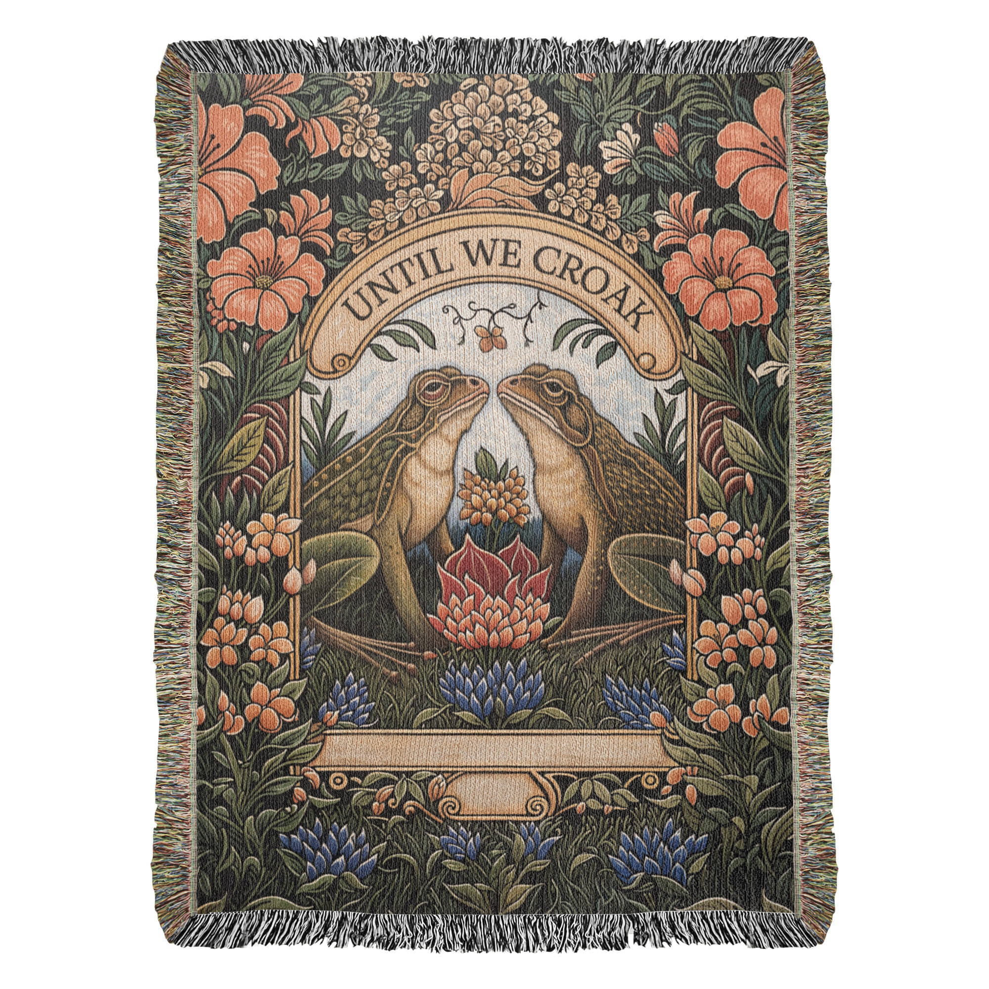 Til We Croak - Heirloom Blanket - Teedubb Xsclusive
