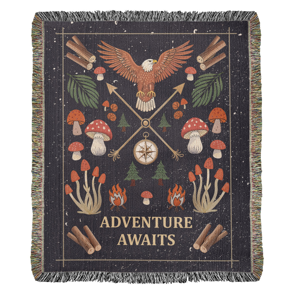 Adventure Awaits - Woven Blanket - Teedubb Xsclusive