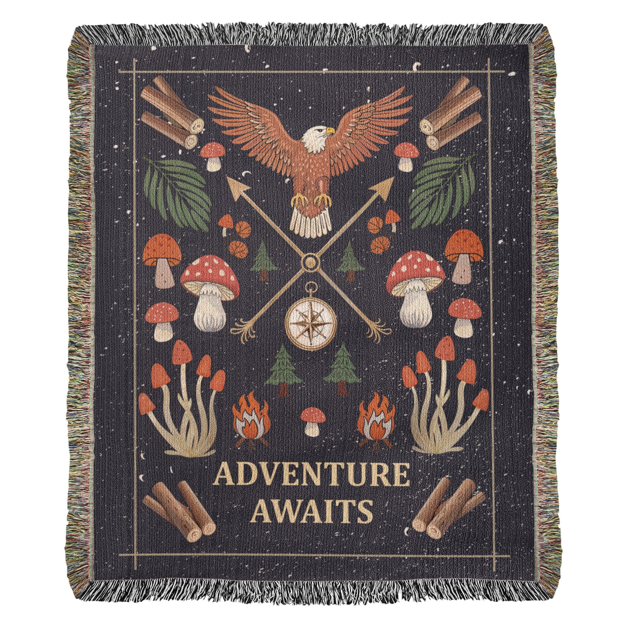 Adventure Awaits - Woven Blanket - Teedubb Xsclusive