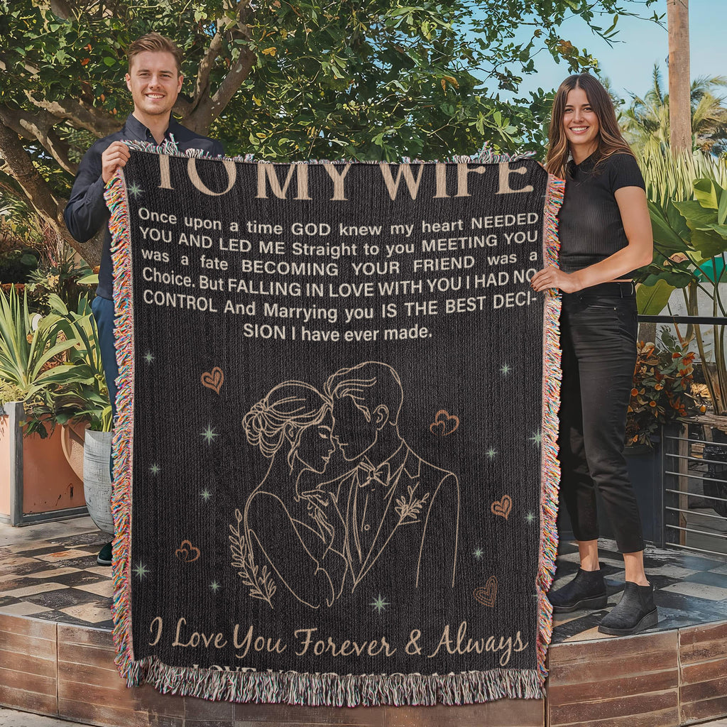 To My Wife - Heirloom Blanket - Teedubb Xsclusive