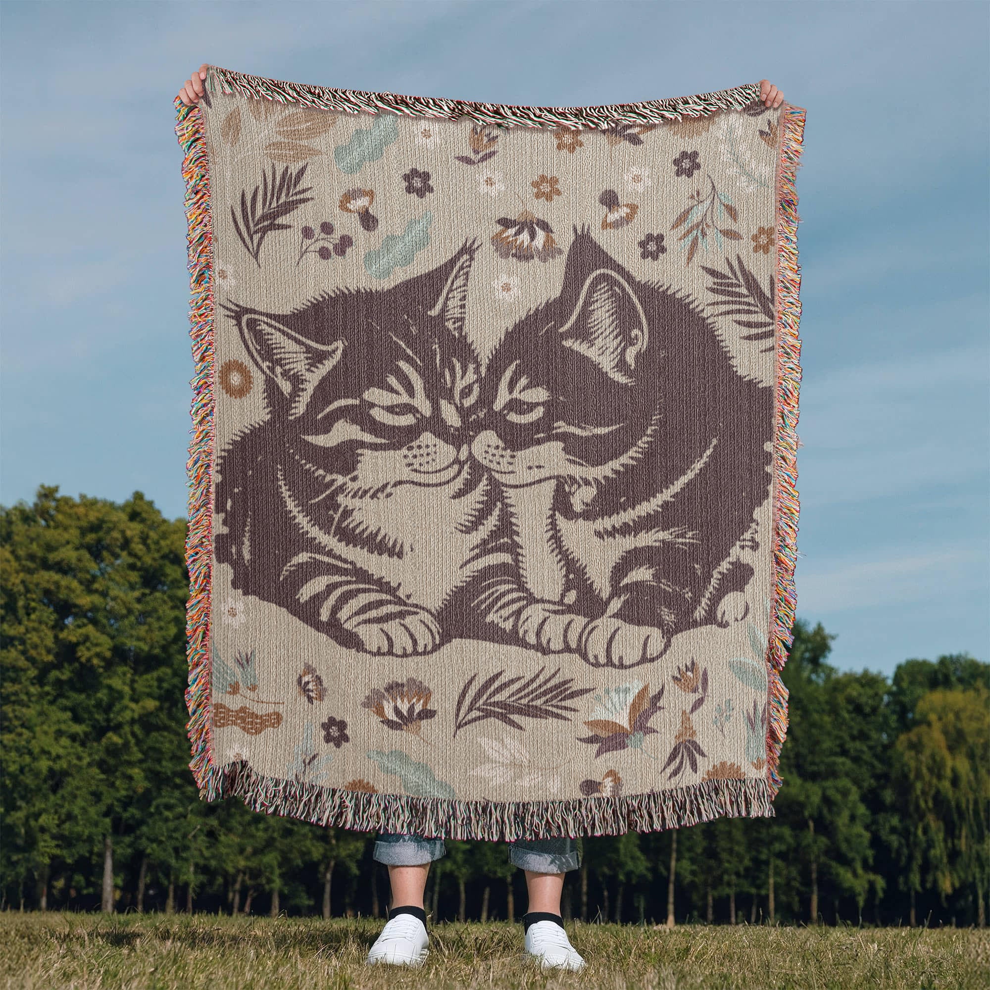 Cat Lovers - Heirloom Blanket - Teedubb Xsclusive