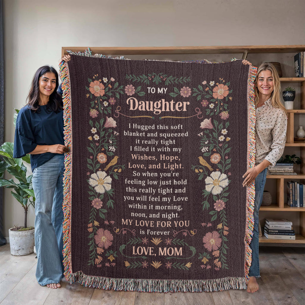 To My Daughter - Heirloom Blanket - Teedubb Xsclusive