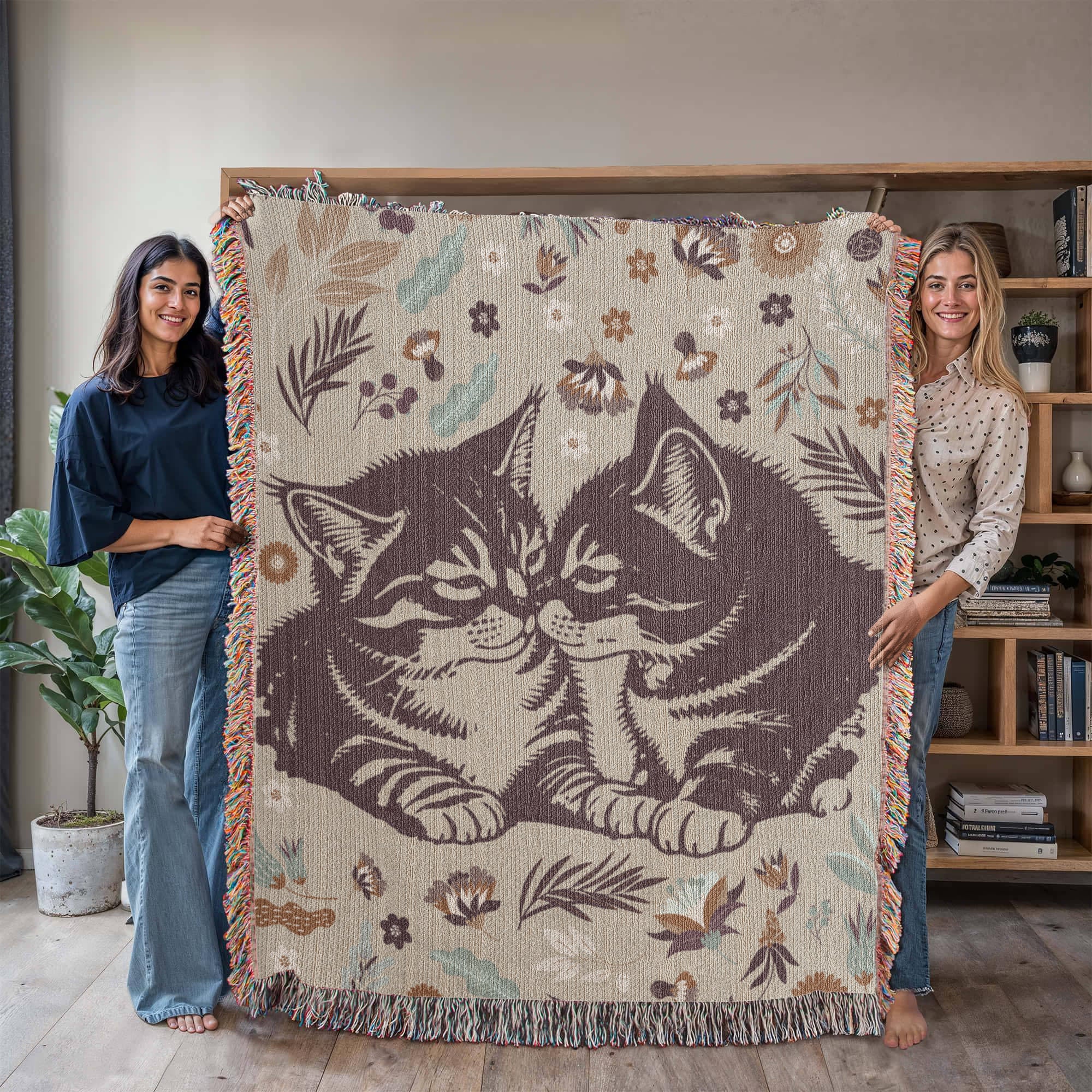 Cat Lovers - Heirloom Blanket - Teedubb Xsclusive