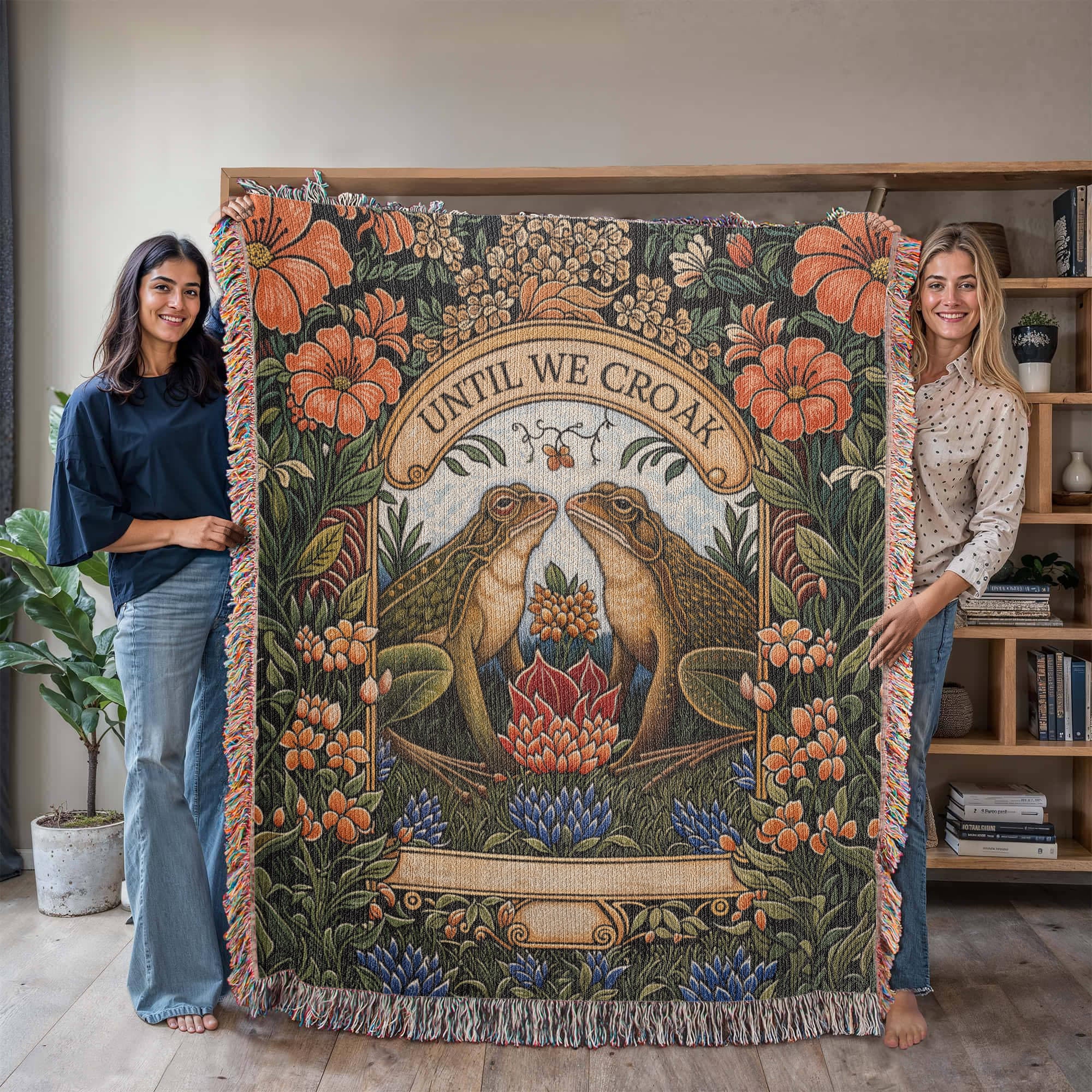 Til We Croak - Heirloom Blanket - Teedubb Xsclusive