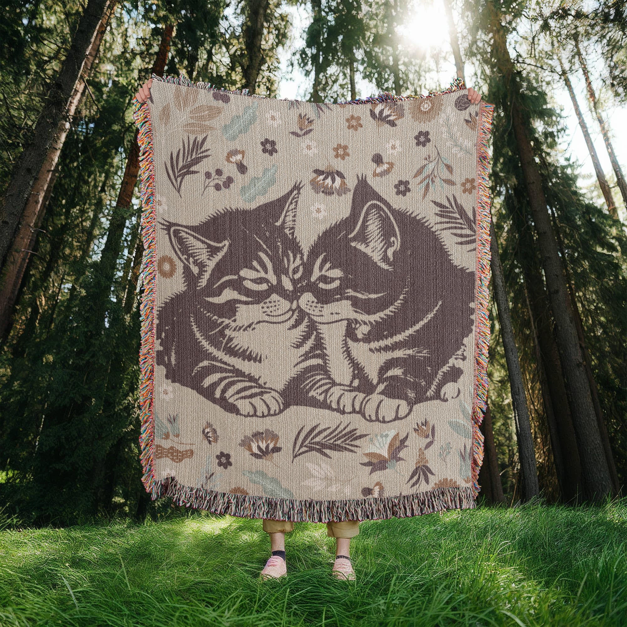 Cat Lovers - Heirloom Blanket - Teedubb Xsclusive