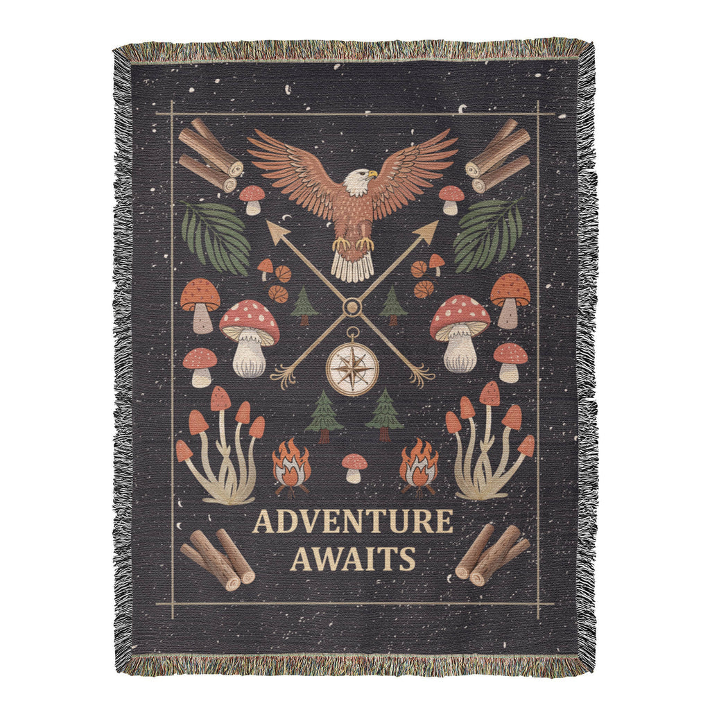 Adventure Awaits - Woven Blanket - Teedubb Xsclusive