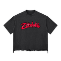 Teedubb Snow Wash Raw-Hem Boxy Tee - Teedubb Xsclusive