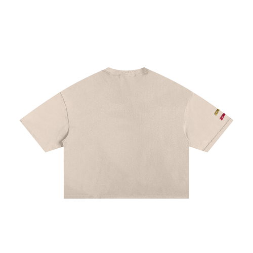 Classic Frayed Boxy Tee ODMPOD