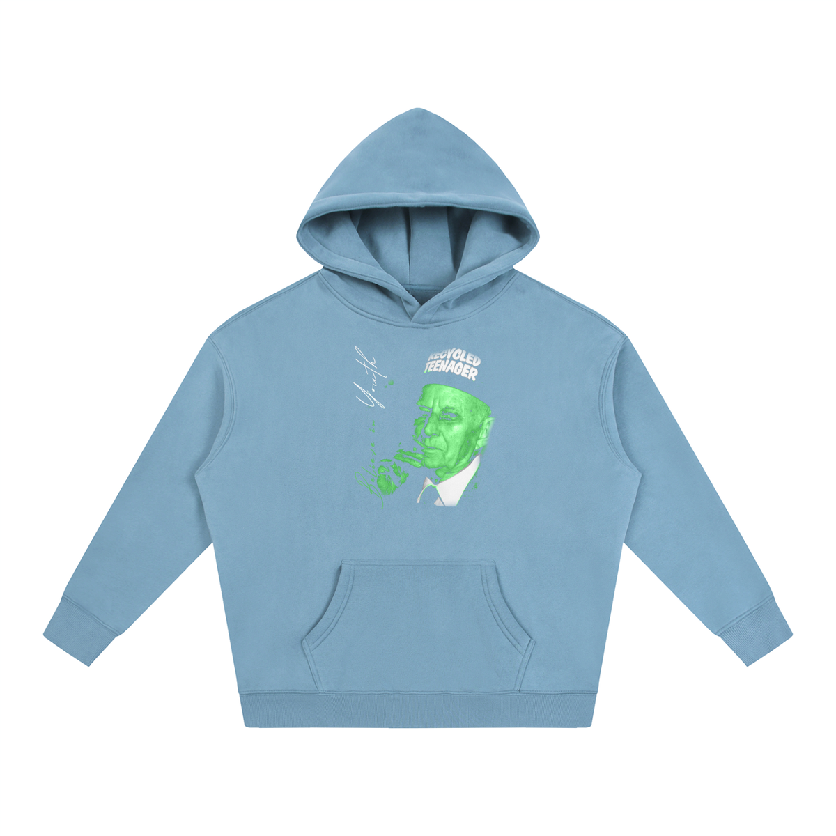 Oversize "B.I.Y" Fleece Hoodie ODMPOD
